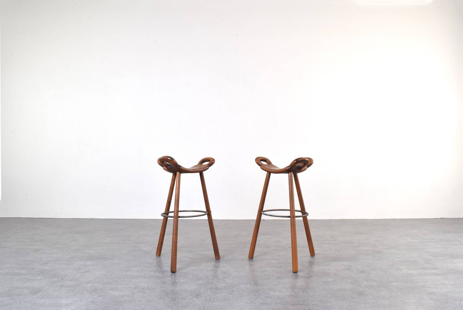 Brutalist Marbella Bar Stool by Sergio Rodriguez for Conform, 1970s, Set of