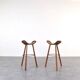 Brutalist Marbella Bar Stool by Sergio Rodriguez for Conform, 1970s, Set of