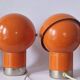 Set of Four Rare Table Lamps Astronaut Kamenicky Senov, Space Age, 1970s