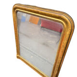 Large gold mirror Louis Philippe 19th century 121/105