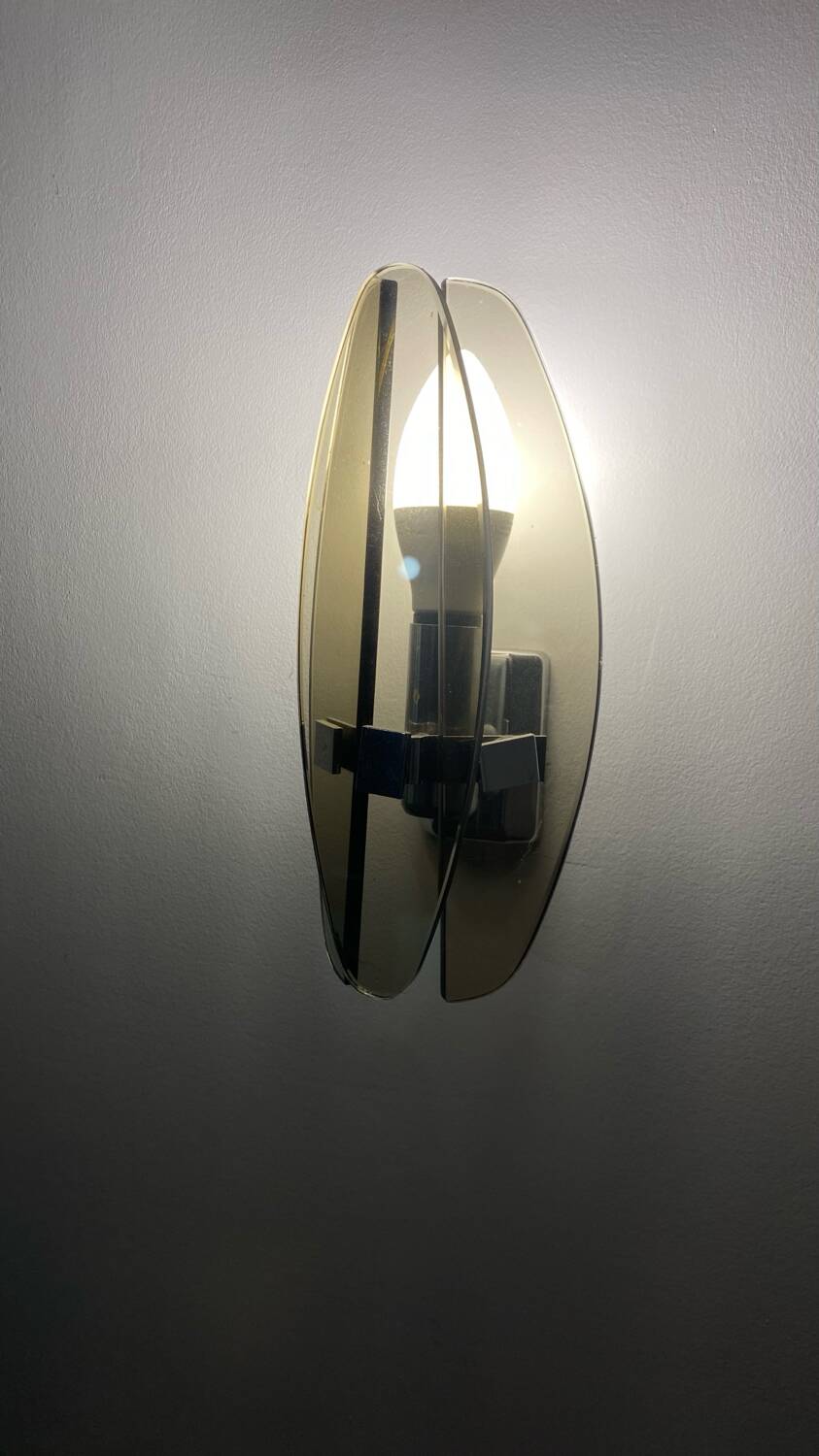Veca Fontana Arte wall light, 2 available