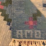Swedish midcentury carpet röllakan 1960s