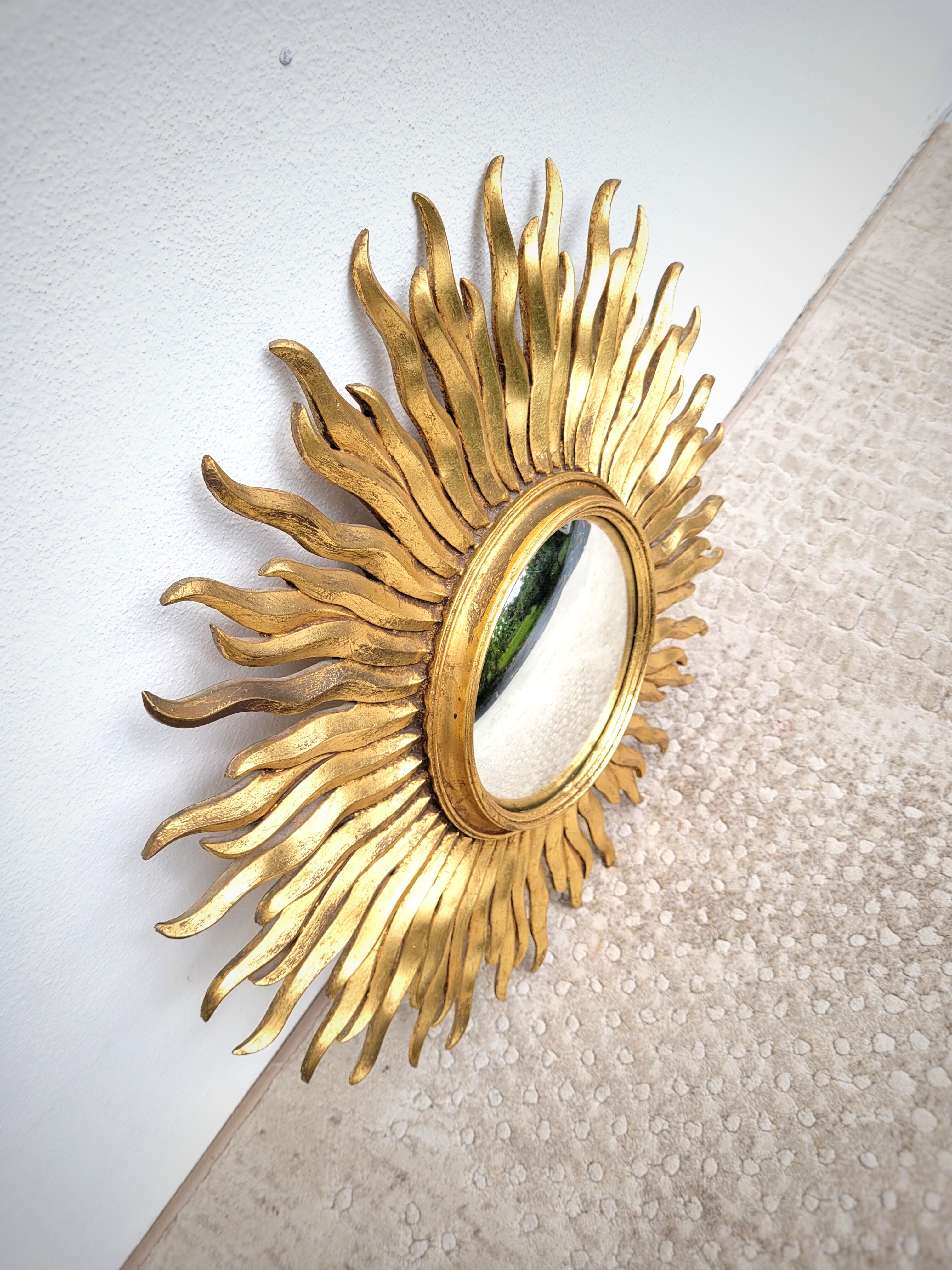 Mirror convex sun 1970 55cm