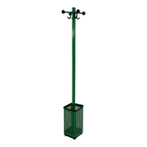 Coat stand / green umbrella by Neolt, 1980