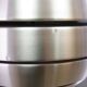 Silver pendant lamp, Danish design, 1970s, production: Denmark