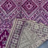 Violet carpet Beni M'Guild - 193 x 310 cm