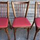 (Lot) 4 Chaises Bistrot Baumann