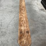 Large solid elm farmhouse bench