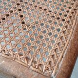 Chaise cannée ancienne