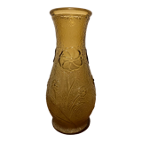 Moulded glass vase "Contantin Paris"