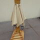 Lampe en bambou parasol design