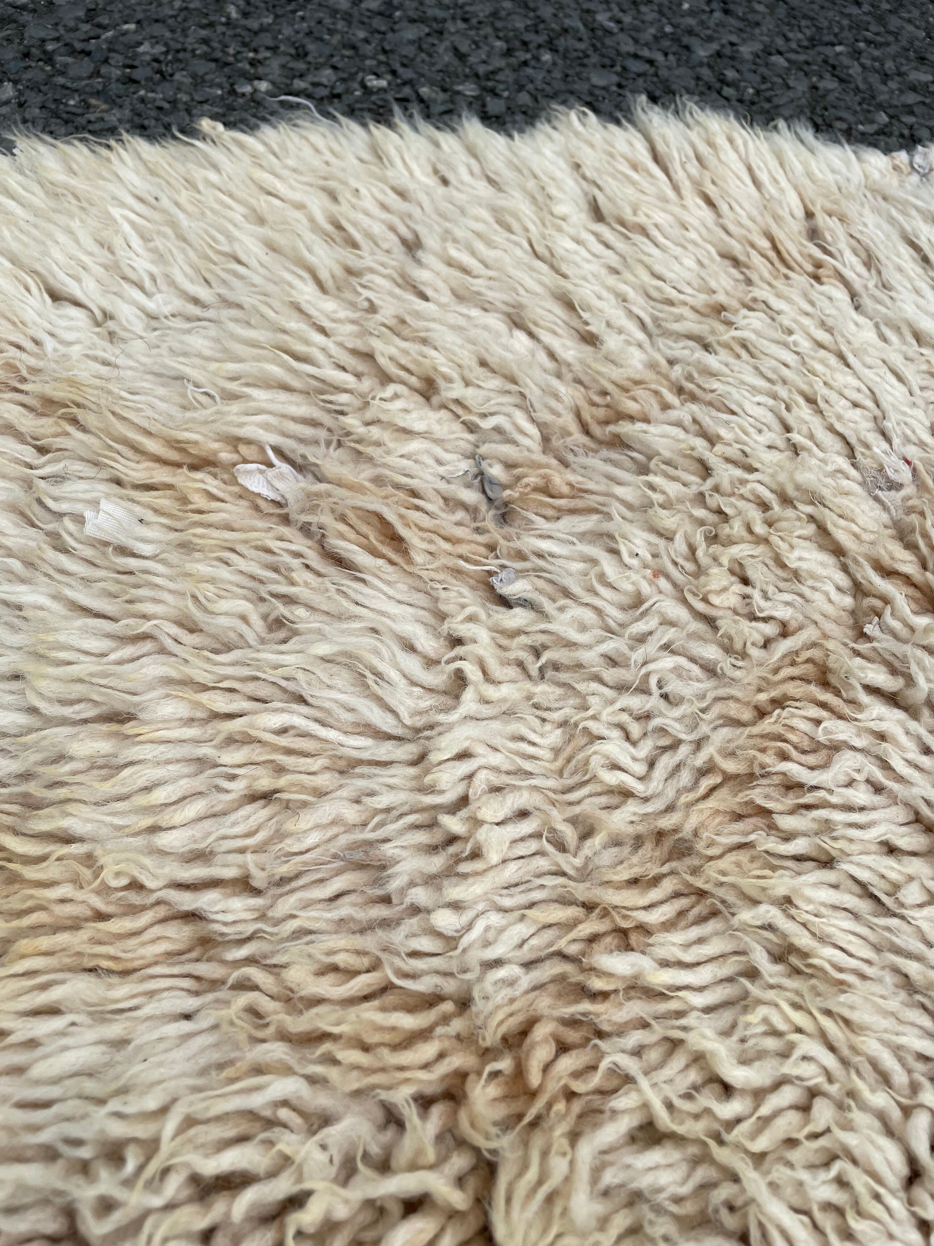 Berber carpet Beni Ouarain 75x175 cm