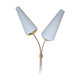 Vintage wall lamp 2 opaline lamp