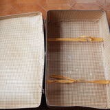 Vintage brown suitcase