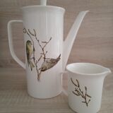 Coffee maker and milk jug