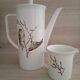 Coffee maker and milk jug
