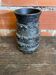 Vintage 1970s Black Ceramic Vase from VALLAURIS #D695