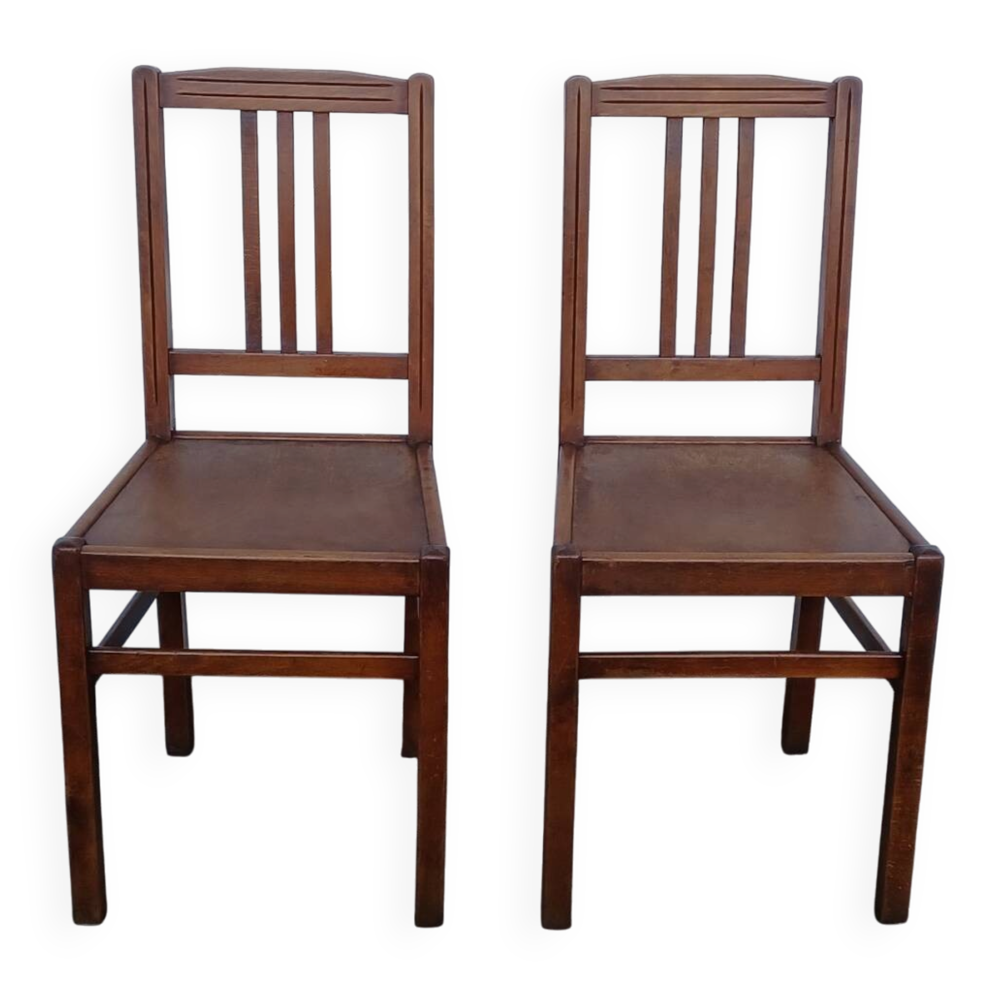 Pair of vintage ELF bistro chairs