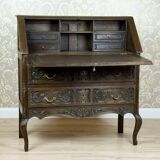 Vintage Writing Desk in Neo-Rococo Forms, 1950s