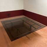 Table basse carrée modèle "André II" - Tobia SCARPA pour GAVINA-KNOLL