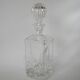 set consisting of a whiskey decanter and 6 crystal glasses 1970