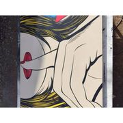 Impression pop art vintage Sssshhh by Deborah Azzopardi