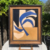 Large abstract painting