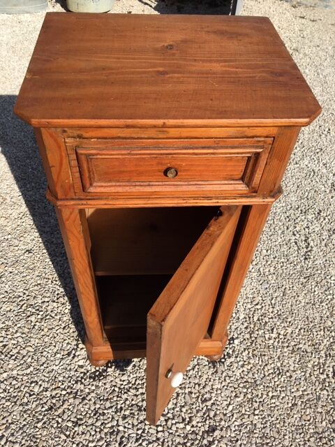 Pine bedside table 1960/70