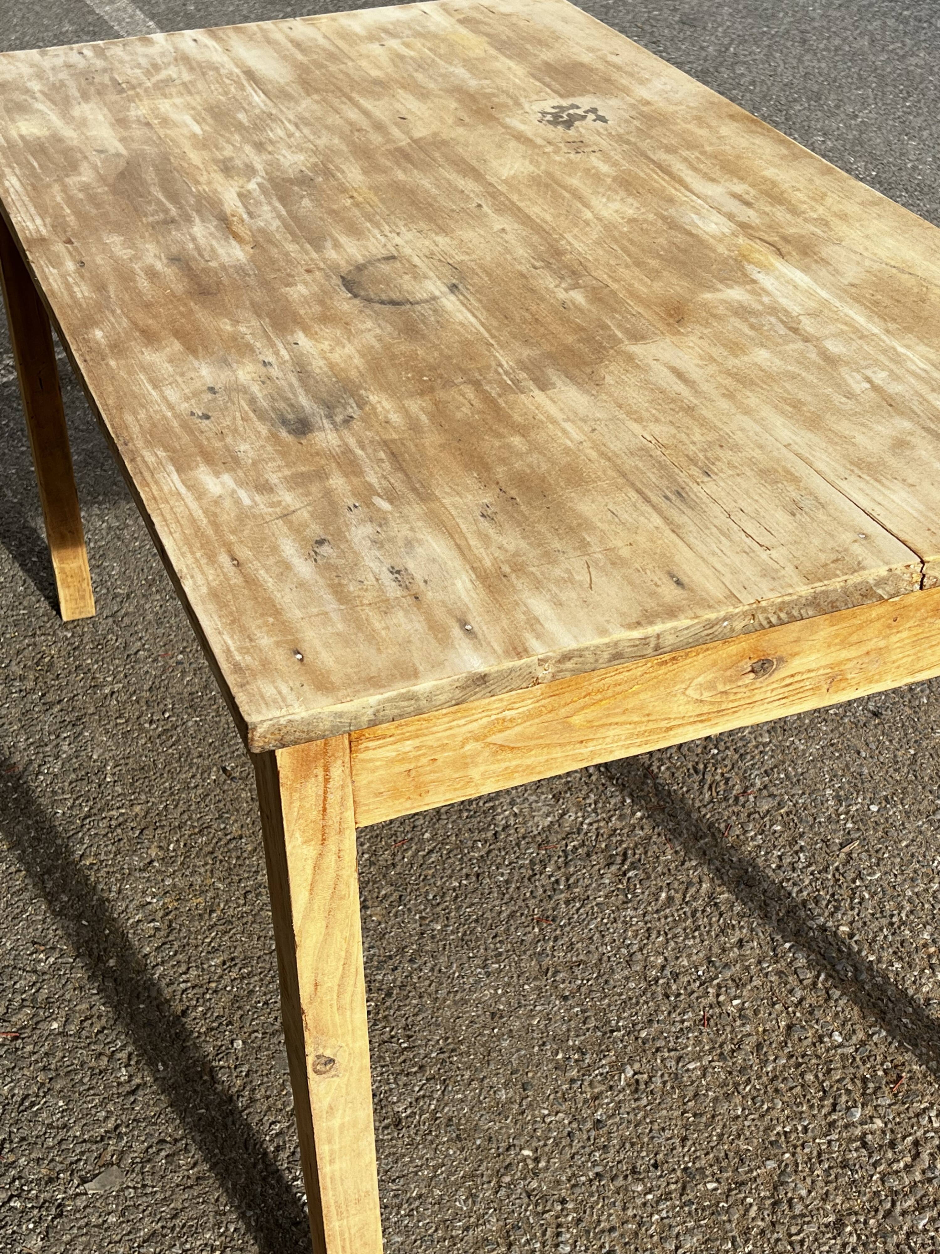 Antique kitchen table