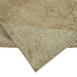 1970s 240 cm x 340 cm beige wool carpet