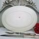 Ironstone earthenware serving dish