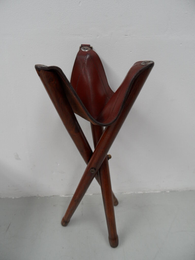 Vintage foldable country stool