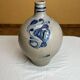 Old oil bottle in Alsatian stoneware