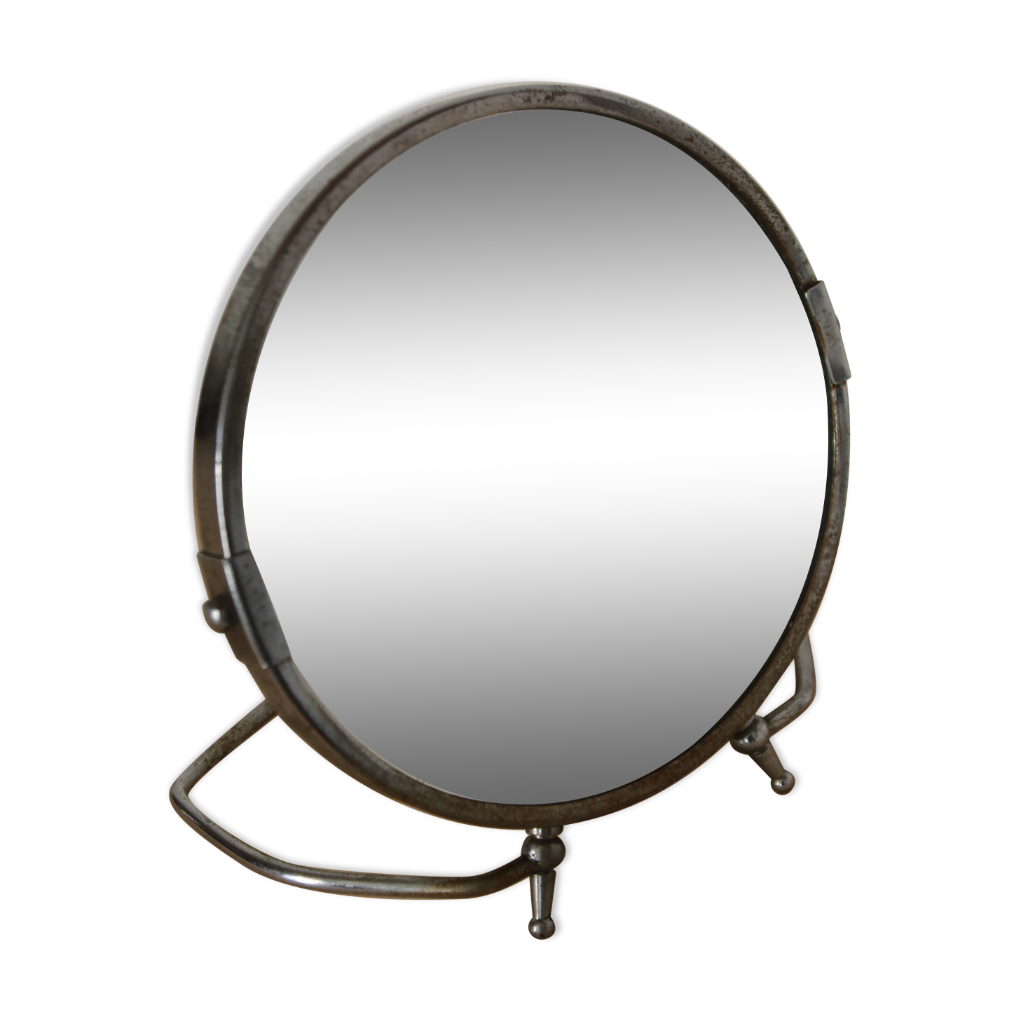 Round barber mirror 15x26cm