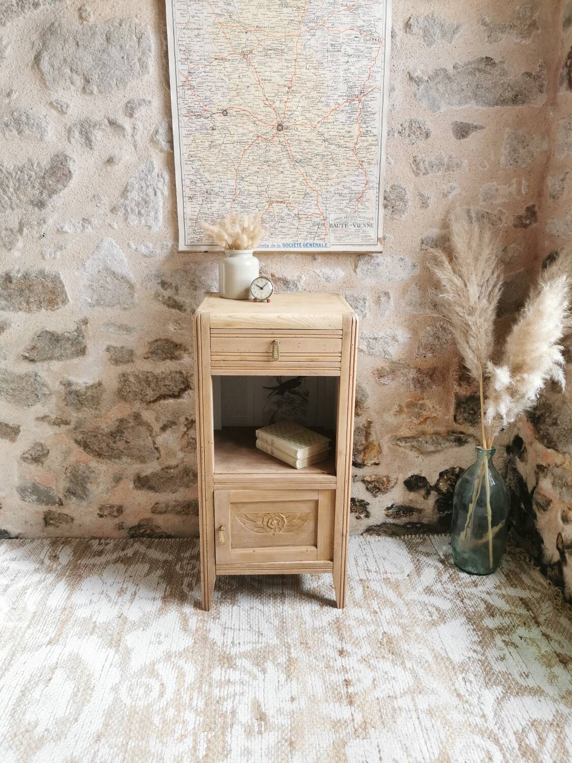 Art Deco Nightstand Fully Renovated