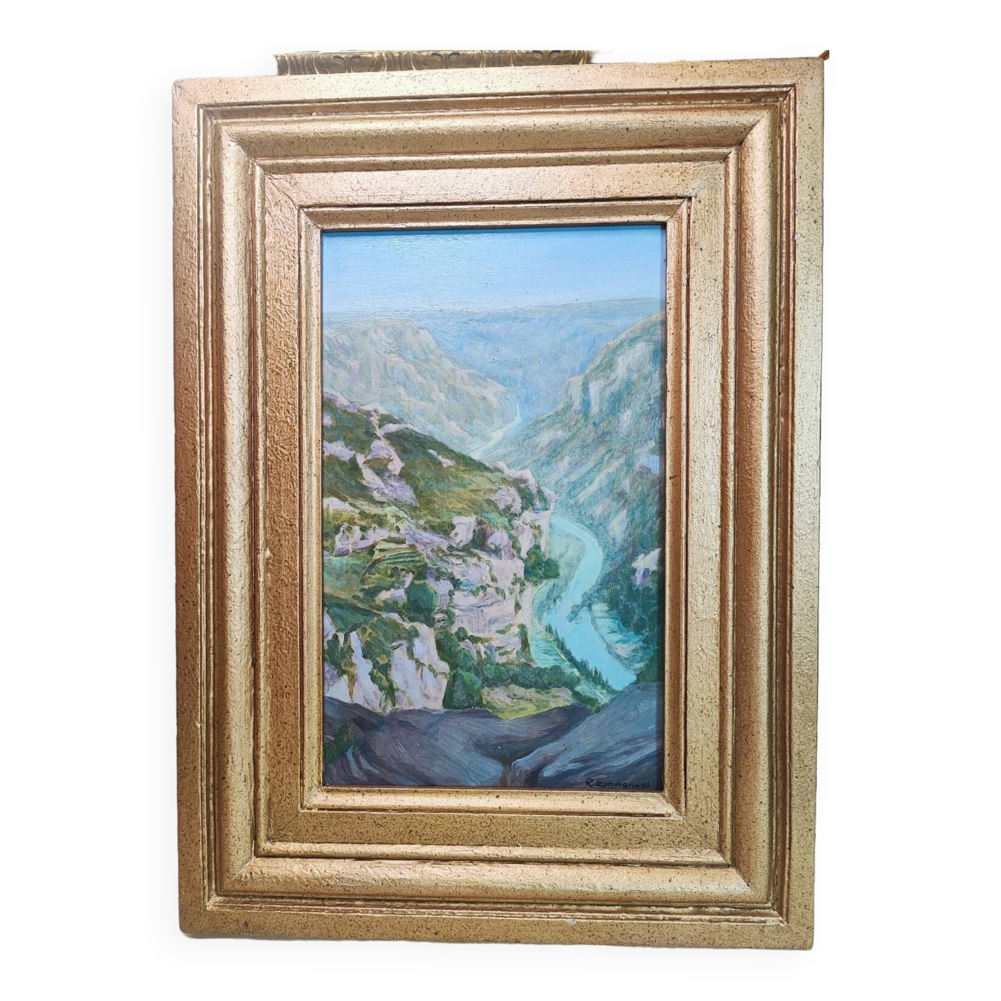 Peinture à l'huile - paysage