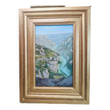Peinture à l'huile - paysage
