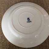 Plat rond terre de fer