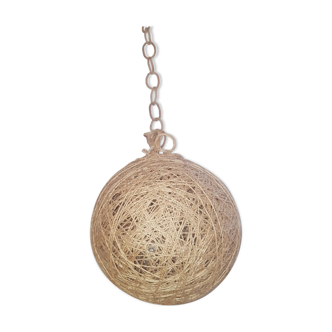 Vintage rattan suspension