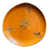 Assiette ancienne oiseau