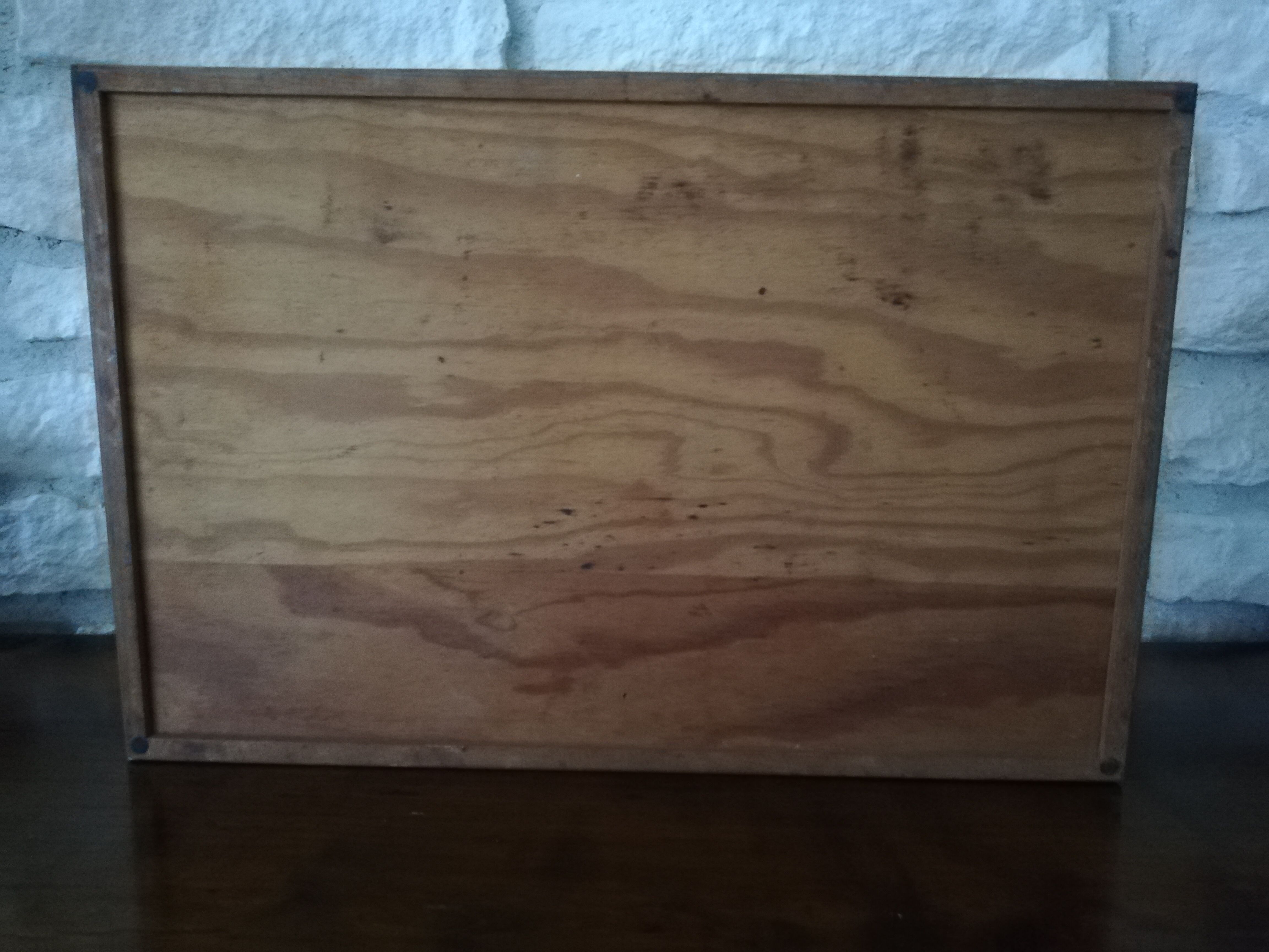 Wooden serving tray