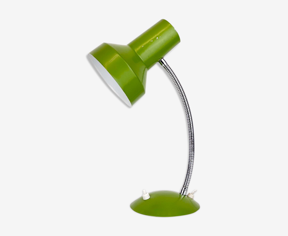 Lampe de bureau vert col de cygne lampe de table