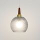 Glass lamp, 1960s