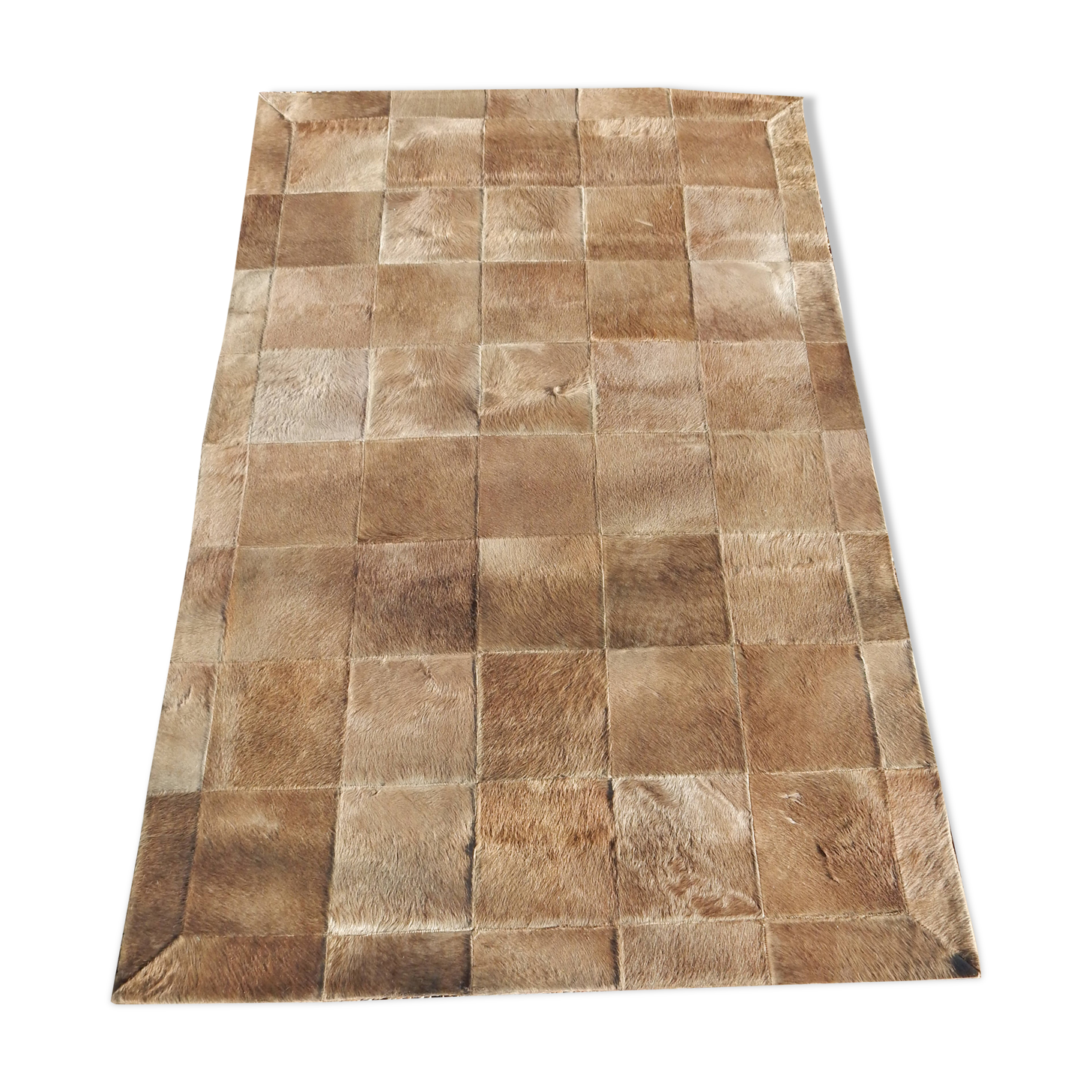Skin patchwork mat