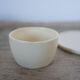 Series of 7 vintage ceramic cups and saucers by Le Pot de Terre