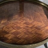 Marquetry-decorated gueridon – 20th century