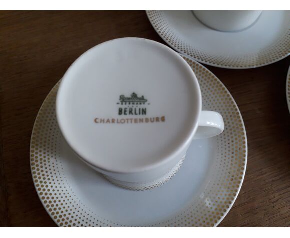 Service à café design Hans-Theo Baumann pour Rosenthal forme Berlin