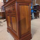 Small Louis Philippe style cherry wood sideboard
