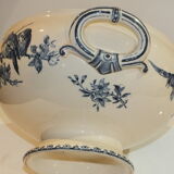 Tureen Sarreguemines & Digoin model Favorite blue