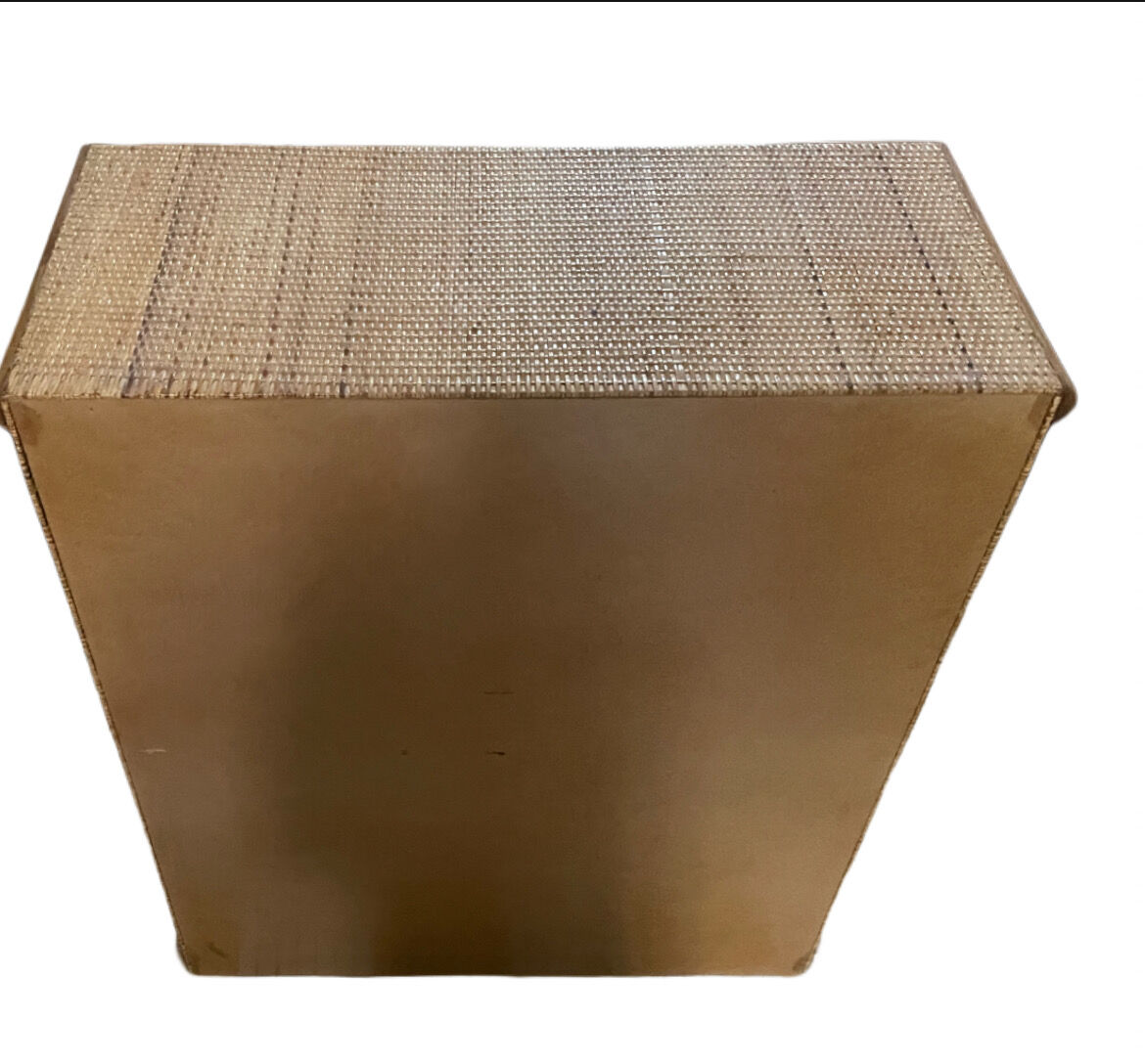 Small rattan and wicker buffet